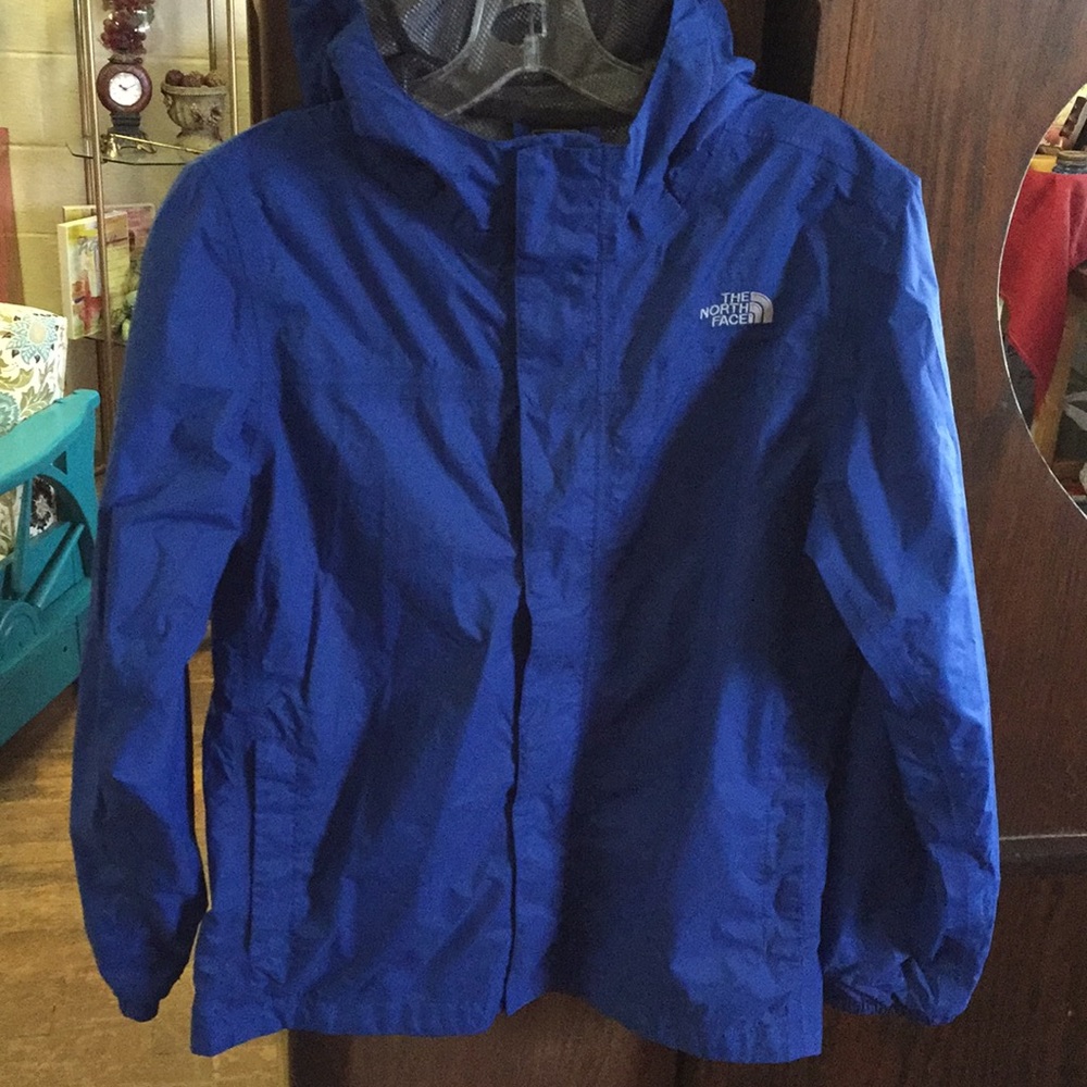 Boys hooded rain jacket